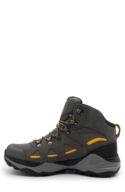 Shop Zeroxposur Everest Mid Waterproof Hiker Boot In Gunmetal