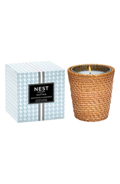 Shop Nest New York Rattan Driftwood & Chamomile Candle, 8.1 oz