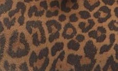 Shop Ann Mashburn Joy Suede Mule In Leopard Printed Suede