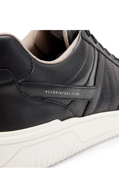 Shop Allsaints Vix Low Top Basketball Sneaker In Black