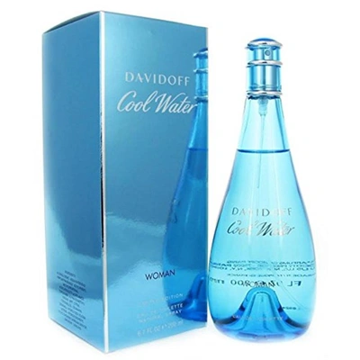 Shop Davidoff 10017400 6.7 oz Cool Water Eau De Toilette Spray For Women In Multi