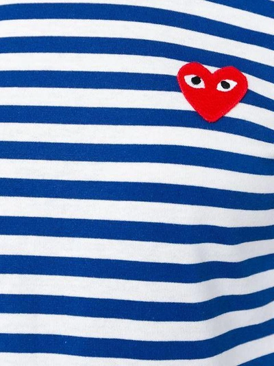 Shop Comme Des Garçons Play Blue