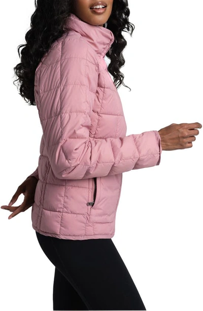 Shop Lole Daily Water Repellent Puffer Jacket In Foxglove