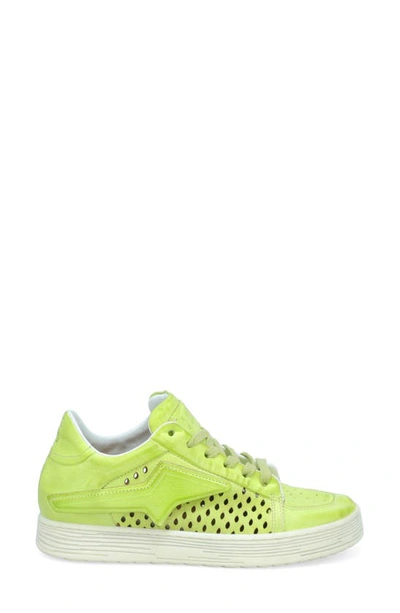 As98 Adrian Sneaker In Lime