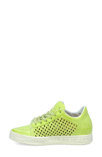 As98 Adrian Sneaker In Lime