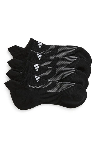 Shop Adidas Originals 2-pack Superlite Performance Socks In Black/ Onyx Grey