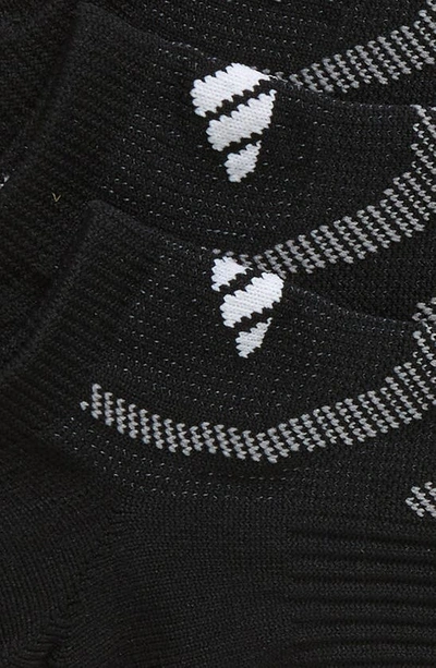 Shop Adidas Originals 2-pack Superlite Performance Socks In Black/ Onyx Grey