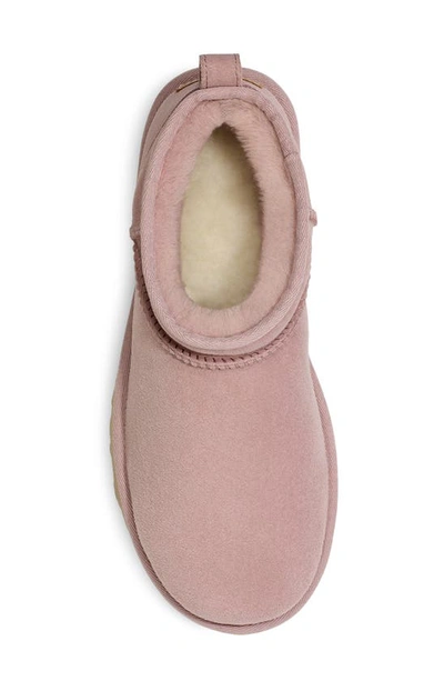 Shop Ugg Ultra Mini Classic Boot In Rose Grey