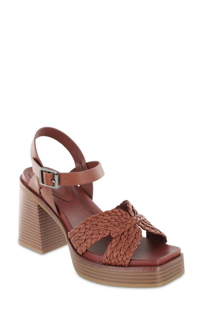 Shop Mia Rayan Sandal In Cognac