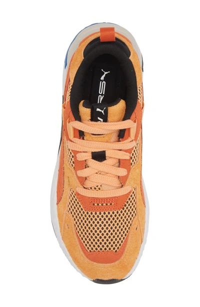 Shop Puma Rs-trck Horizon Sneaker In Orange Brick-clementine