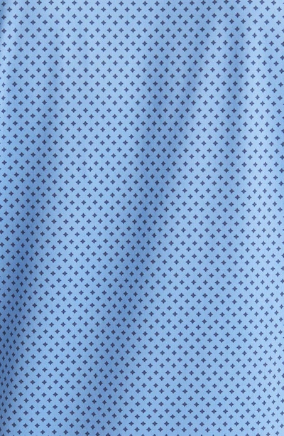 Mizzen + Main Versa Geometric Print Performance Golf Polo In Provence Geo Print