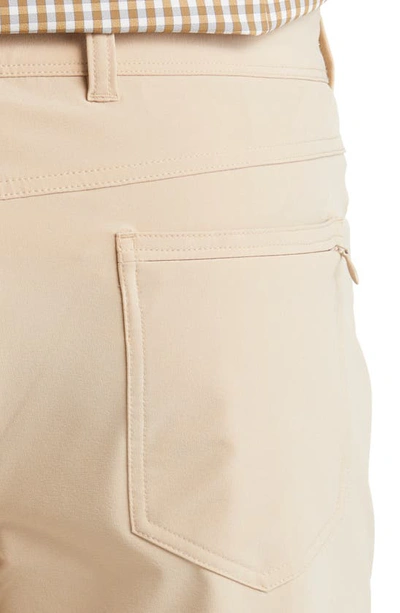 Mizzen + Main Helmsman Performance Slim Tapered Leg Pants In Hummus Solid