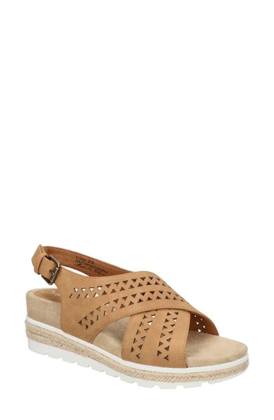 Shop Bella Vita Cosette Slingback Espadrille Sandal In Tan