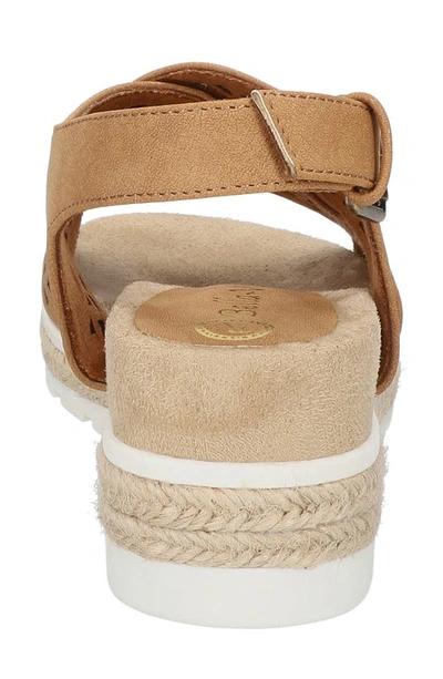 Bella Vita Cosette Slingback Espadrille Sandal In Tan