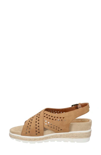 Bella Vita Cosette Slingback Espadrille Sandal In Tan