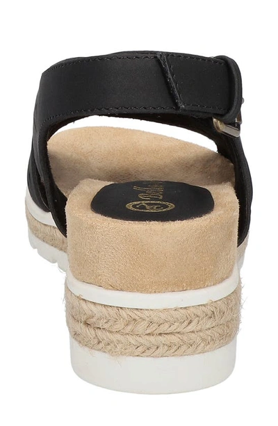 Bella Vita Women's Cosette Wedge Sandals In Black