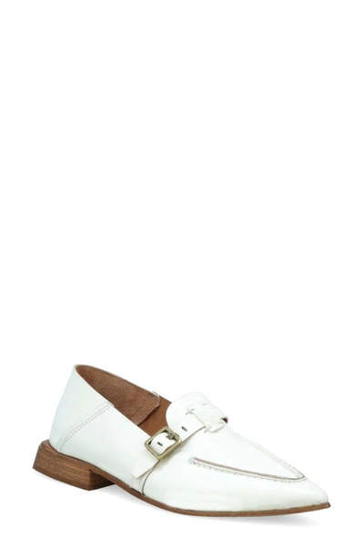 Shop As98 Averi Moc Toe Loafer In Milk