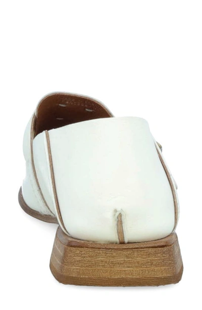 Shop As98 Averi Moc Toe Loafer In Milk