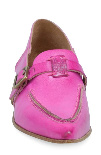 Shop As98 Averi Moc Toe Loafer In Fuchsia