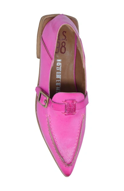 Shop As98 Averi Moc Toe Loafer In Fuchsia