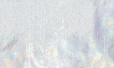 Cult Of Individuality Type Ii Denim Jacket In Foil In Foil