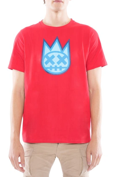 Shop Cult Of Individuality Clean Shimuchan Cotton Graphic Tee In High Risk Red