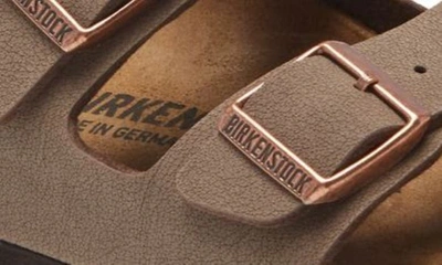 Birkenstock Arizona Birko-flor Slide Sandal In Gold