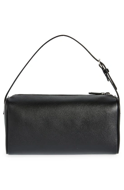 The Row '90s Leather Top Handle Bag In Black