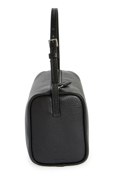 The Row '90s Leather Top Handle Bag In Black