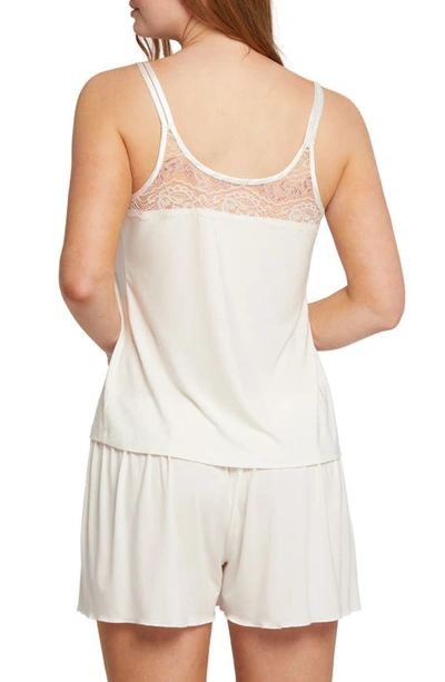 Shop Fleur't Dainty Lace Short Pajamas In Chantilly