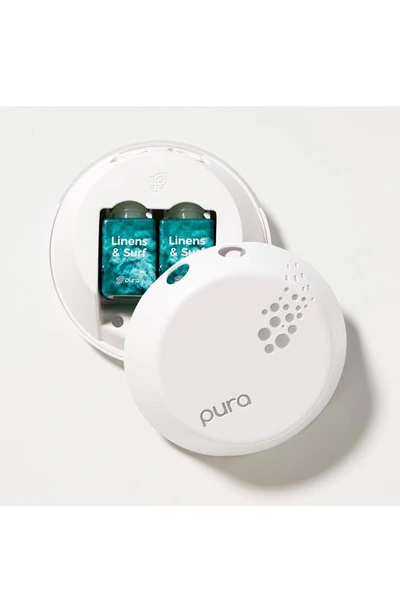 Shop Pura 2-pack Diffuser Fragrance Refills In Linens And Surf