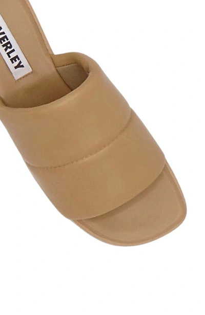 Shop Caverley Tammy Ii Platform Slide Sandal In Tan