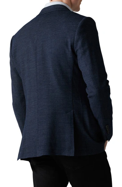 Rodd & Gunn Haldon Regular Fit Stretch Wool & Cotton Sport Coat In Midnight