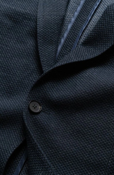 Rodd & Gunn Haldon Regular Fit Stretch Wool & Cotton Sport Coat In Midnight