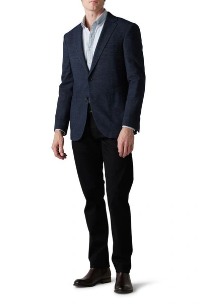 Rodd & Gunn Haldon Regular Fit Stretch Wool & Cotton Sport Coat In Midnight