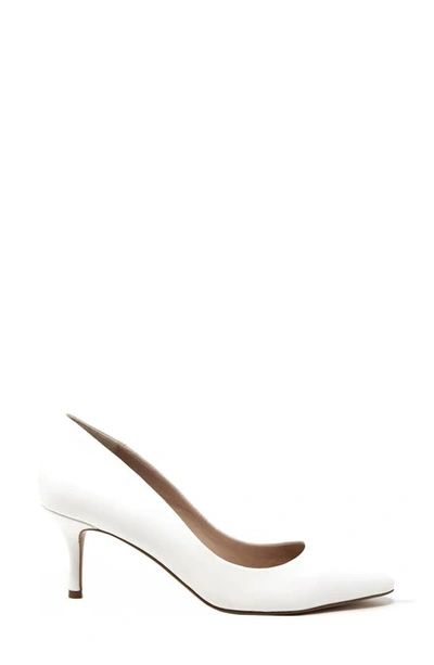 Shop Charles David Angelica Pointed Toe Pump In White