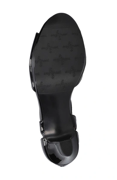 Shop Easy Street Flash T-strap Sandal In Black Patent