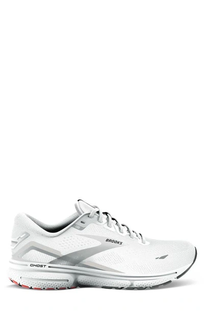 Shop Brooks Ghost 15 Running Shoe In White/ Black/ Flame