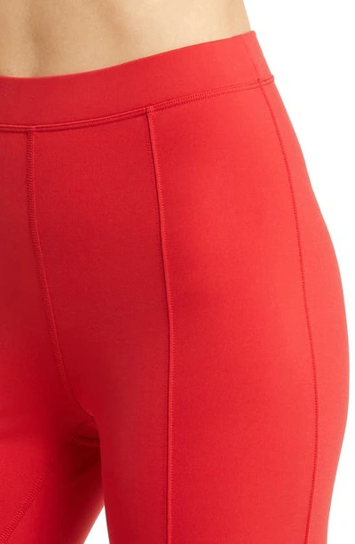 Shop Alo Yoga Airbrush Enso High Waist Stirrup Leggings In Classic Red