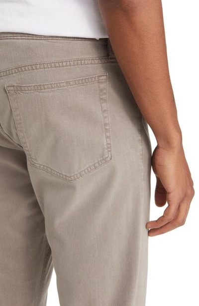 Frame L'homme Slim Brushed Twill Pants In Stone Grey
