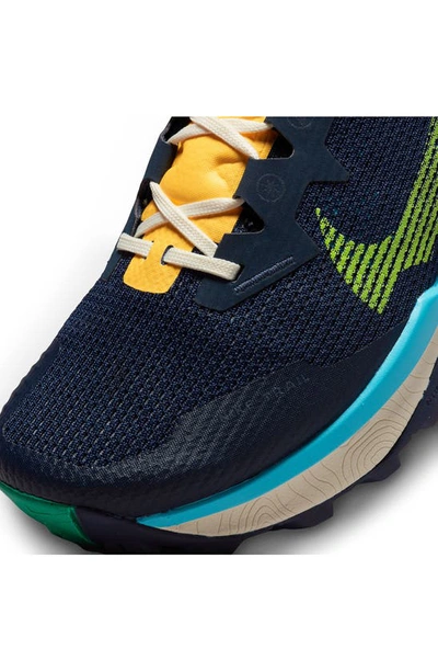 Shop Nike React Wild Horse 8 Running Shoe In Obsidian/ Volt/ Grey/ Blue