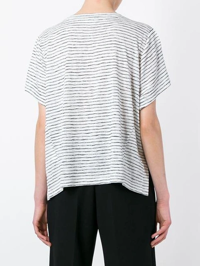 Shop Dkny Striped T-shirt