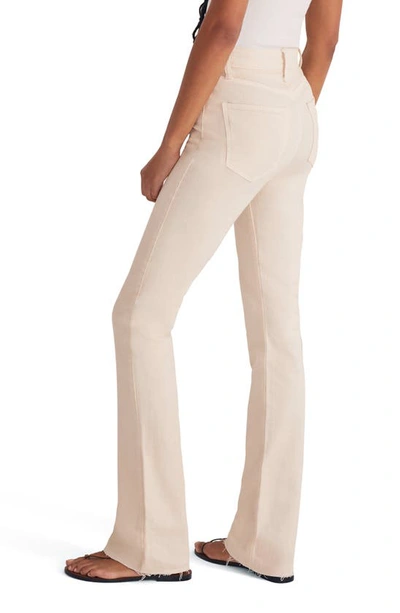 Favorite Daughter The Valentina High Waist Bootcut Jeans In Bone