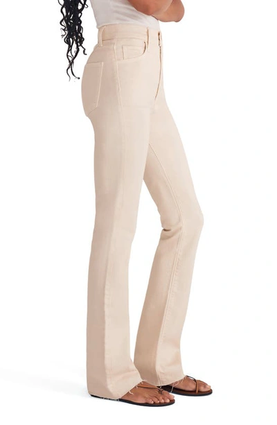Favorite Daughter The Valentina High Waist Bootcut Jeans In Bone