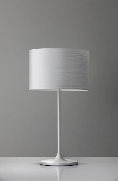 Shop Adesso Lighting Oslo Table Lamp In White