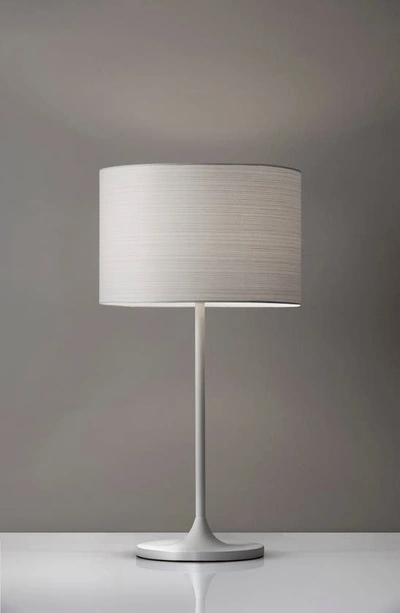 Shop Adesso Lighting Oslo Table Lamp In White