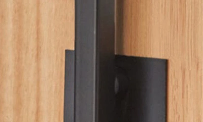 Adesso Lighting Wren Wall Sconce In Natural Wood With Black Finish