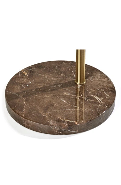 Adesso Lighting Adler Arc Lamp In Antique Brass