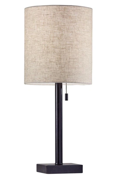 Shop Adesso Lighting Liam Table Lamp In Dark Bronze