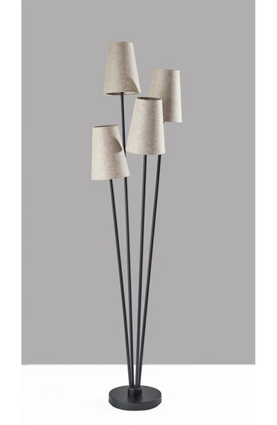 Adesso Lighting Wentworth Floor Lamp In Black